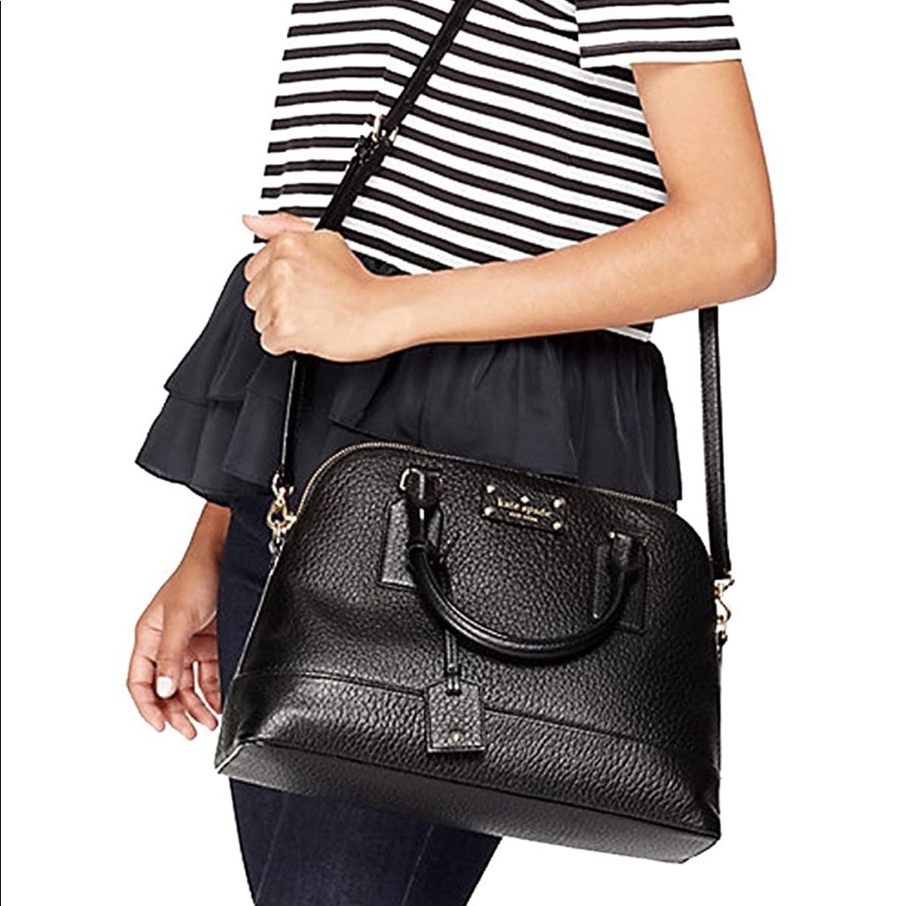 kate spade wkru 4036 small rachelle bay street blk NWT - Picture 10 of 10